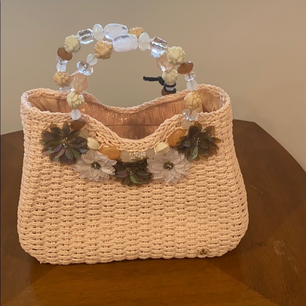 Pale pink purse